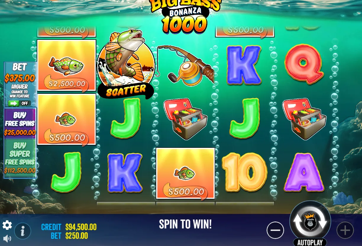 Big Bass Bonanza 1000 demo
