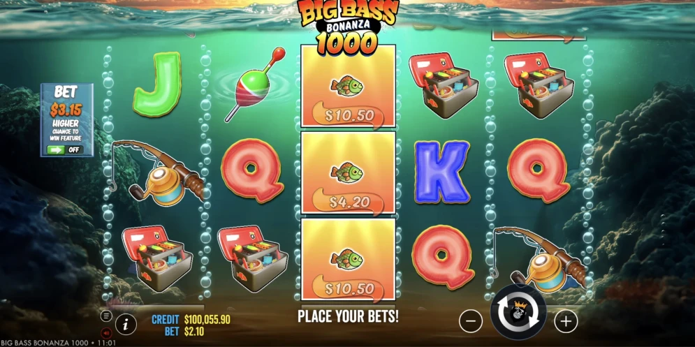 Big Bass Bonanza 1000 Slot